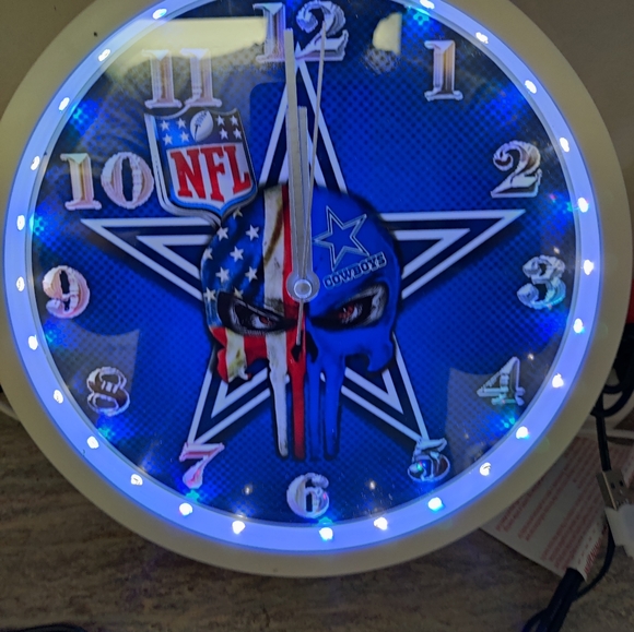 NFL Wall Decor Dallas Cowboys Clock Poshmark